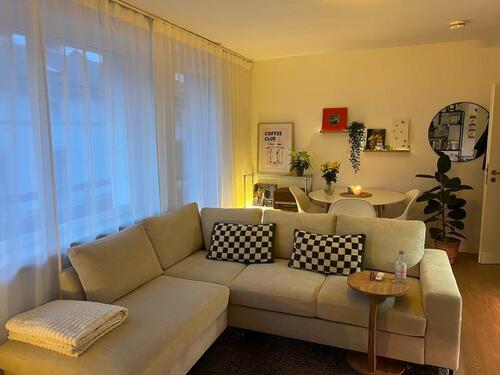 Foto - Modern & gemütlich: Gemütlich eingerichtete Wohnung mit Balkon
