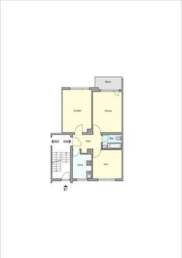 Foto - 3 Zimmer Etagenwohnung zur Miete in Esslingen am Neckar