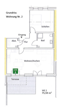 Foto - Erdgeschoßwohnung in Delbrück zur Miete