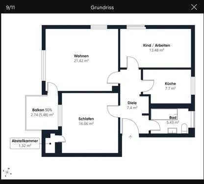 Foto - 3 Zimmer Etagenwohnung zum Kaufen in Neusäß