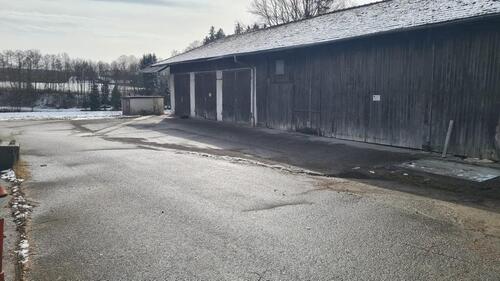 Foto - Halle Holzhalle Lager Garage Stellplatz