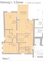 Foto - 3-Zimmer Wohnung zur Miete - 1.150,00 EUR Kaltmiete,