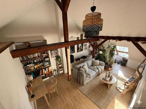 Foto - Schöne 3,5- Zimmer Dachgeschoss Wohnung mit Gartenmitbenutzung