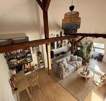 Schöne 3,5- Zimmer Dachgeschoss Wohnung mit Gartenmitbenutzung - Luckenwalde