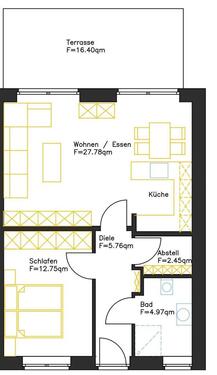 Foto - Erdgeschoßwohnung in Stadtlohn zur Miete