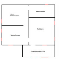 Mietwohnung Büdingen Kernstadt - 600,00&nbsp;EUR Kaltmiete, ca.&nbsp; 80,00&nbsp;m&sup2; in Büdingen (PLZ: 63654)