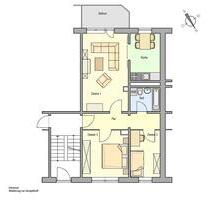 Schöne 3 Zimmer Wohnung mit Balkon! - Grabow