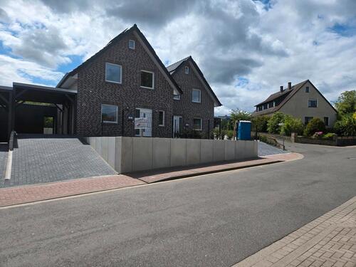 Foto - Neubau Doppelhaushälfte mit Carport in Löhne-Ort Provisionsfrei