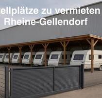 Wohnwagen-Mobilstellplatz Rheine-Gellendorf- überdacht mit Strom