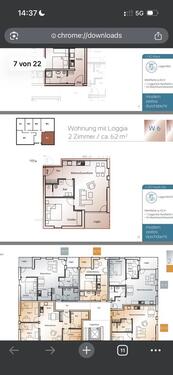 Foto - 3-Zimmer Wohnung - 992,00&nbsp;EUR Kaltmiete, ca.&nbsp; 62,00&nbsp;m&sup2;