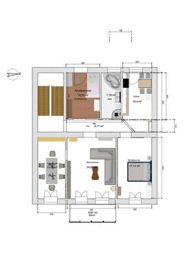 Foto - 4 Zimmer Etagenwohnung zur Miete in Schulzendorf