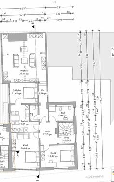 Foto - Schöne 4 ZKB plus Gästetoilette in der Lemgoer Innenstadt