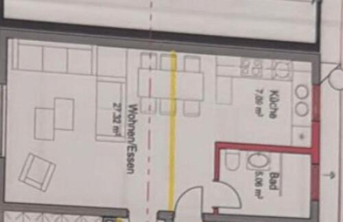 Foto - 1 Zimmer-Wohnung zu vermieten – ca. 40 m² (neu renoviert)