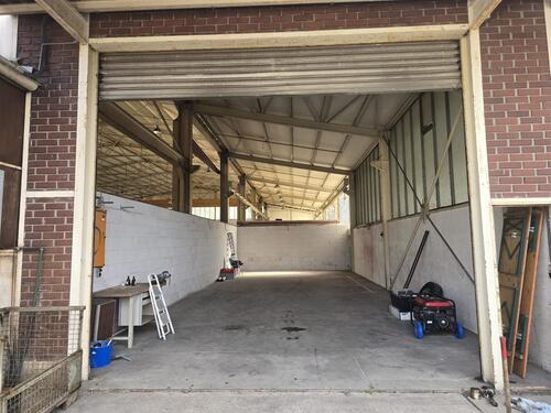 Foto - Lager Kranhalle Einlagerung Werkstatt LKW Box Garage