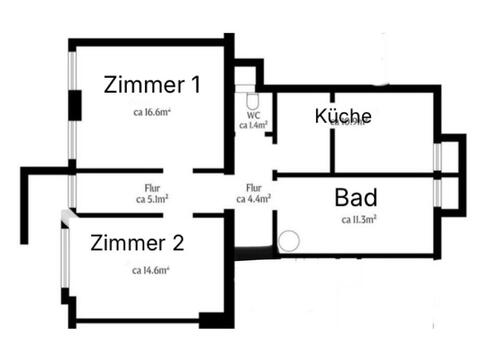 Foto - 2 Zimmer andere zur Miete in Düsseldorf