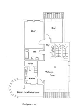 Foto - 6 Zimmer Dachgeschoßwohnung zum Kaufen in Saarlouis