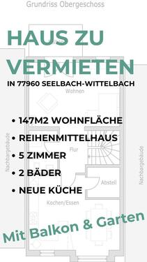 Foto - Reihenmittelhaus zur Vermietung