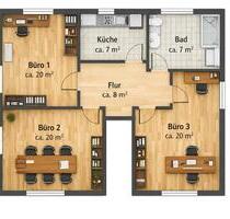 Gewerbeeinheit EG 3 Zimmer 86m2 Neuhausen - München Maxvorstadt