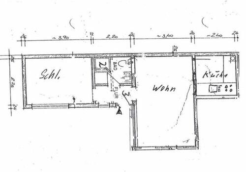 Foto - kleines Appartement ab 02.02., an Berufstätige zu vermieten