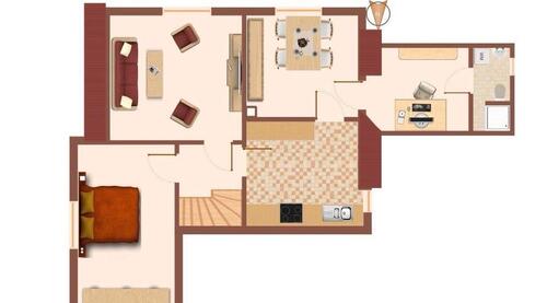 Foto - 3 Zimmer Küche+Bad - 690,00 EUR Kaltmiete,