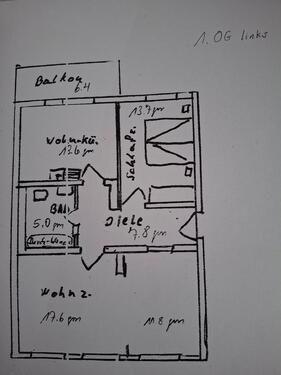 Foto - Wohnungsvermietung - 420,00&nbsp;EUR Kaltmiete, ca.&nbsp; 69,50&nbsp;m&sup2;
