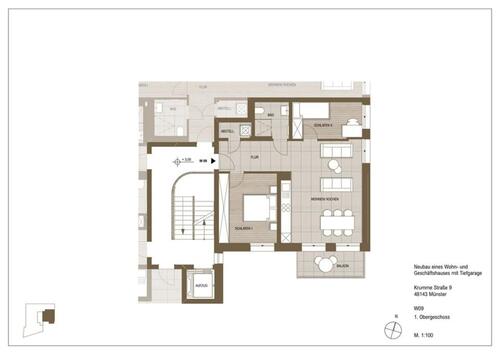 Foto - Exklusive Neubauwohnung in der Altstadt von Münster