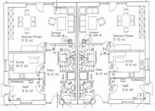 Foto - Zwei Doppelhaushälften in Tarp zu verkaufen