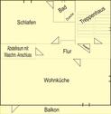 Foto - 2 Zimmer Wohnung zu vermieten - 420,00 EUR Kaltmiete,