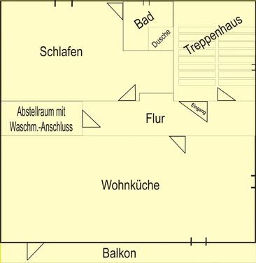 Foto - 2 Zimmer Wohnung zu vermieten - 420,00 EUR Kaltmiete,