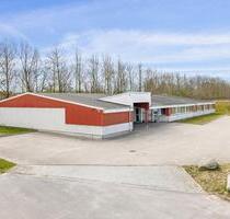 Halle, Lagerräumligkeiten und Büros zu vermieten in Padborg, DK - Harrislee