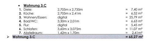 Foto - 3 Zimmer Etagenwohnung in Ludwigshafen am Rhein