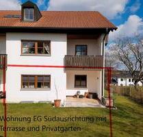 Privat! Kößlarn, ruhige Terrassen-Wohnung mit Garten