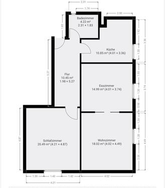 Foto - Hochwertige 3-Zimmer Wohnung (79qm) im Herzen von Bad Nenndorf