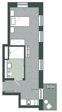 Foto - 1 Zimmer Etagenwohnung zur Miete in Hamburg