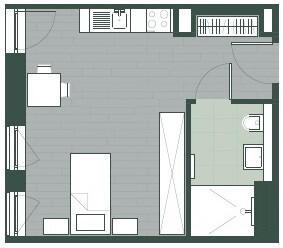 Foto - 1 Zimmer Etagenwohnung in Hamburg