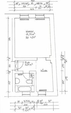 Foto - 1,5 Zimmer Wohnung - EG - Innenstadt Kulmbach - Provisionsfrei