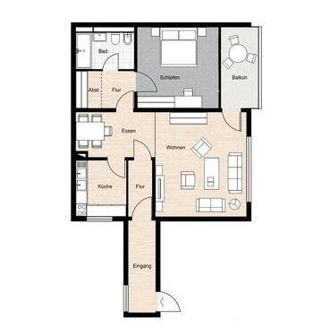 Foto - 2.5 Zimmer Etagenwohnung zum Kaufen in Eppstein