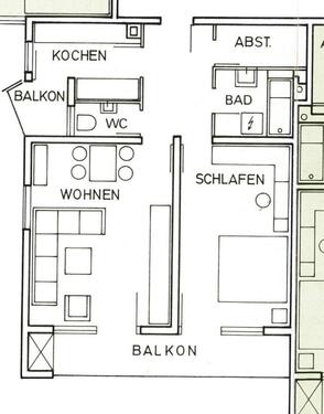 Foto - 2 Zimmer Wohnung in Bad Buchau zu vermieten