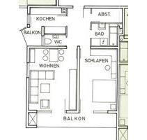 2 Zimmer Wohnung in Bad Buchau zu vermieten