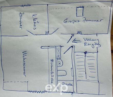 Foto - 2 Zimmer Dachgeschoßwohnung zur Miete in Hannover