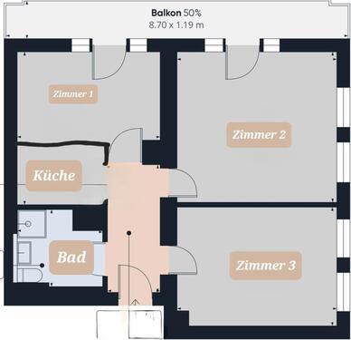 Foto - Etagenwohnung in Fürth