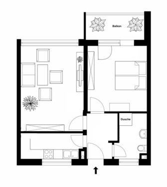 Foto - Etagenwohnung in Minden