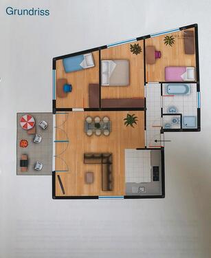 Foto - Charmante 4-Zimmer Eigentumswohnung mit Balkon und Carport