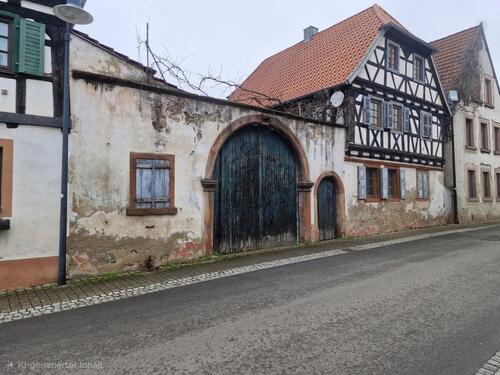 Foto - Für Handwerker oder Liebhaber Fachwerkhaus in Venningen