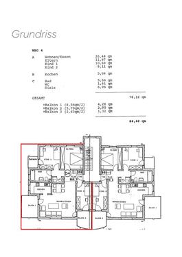 Foto - 4 Zimmer Etagenwohnung in Schlier