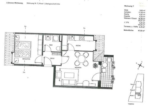 Foto - 2 Zimmer Etagenwohnung in Tambach-Dietharz