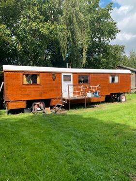 Foto - Holzhaus auf Rädern - 39.500,00 EUR Kaufpreis,