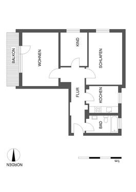 Foto - 3 Zimmer Etagenwohnung in Werdohl