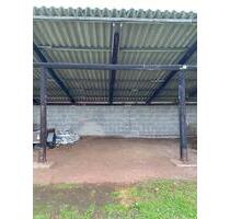 Überdachter Stellplatz für Anhänger und PKW mit Saisonkennzeichen - Merzig