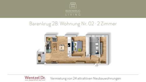 Foto - Attraktive 2-Zimmer-Neubauwohnungen mit Terrasse in Hamburg-Tonndorf – Wentzel Dr.